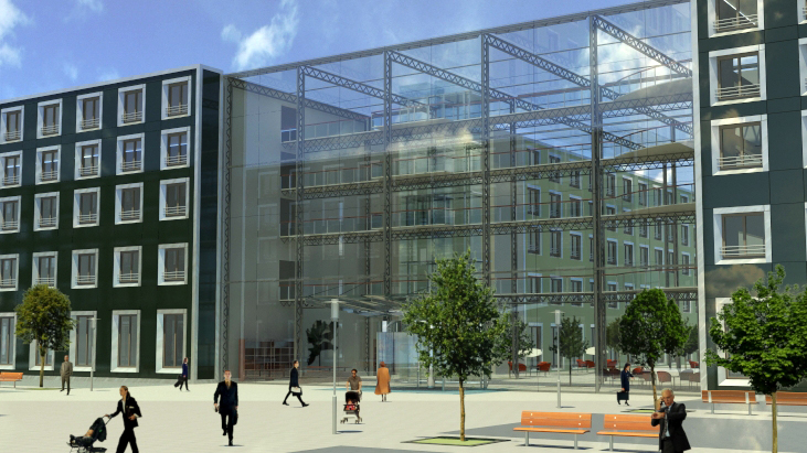 Architekturvisualisierung Bild