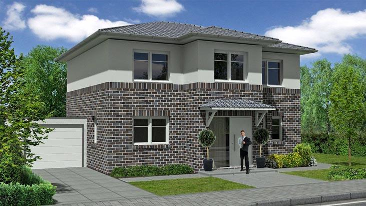 Architekturvisualisierung Bild